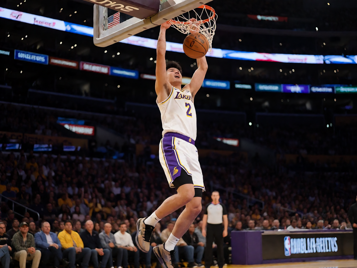 NBA篮球比赛中激烈对抗场景